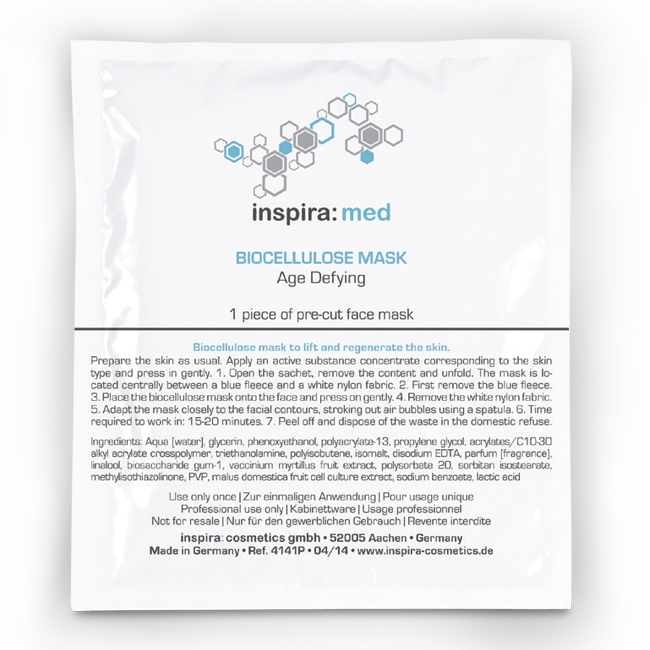 Биоцеллюлозная ревитализирующая лифтинг-маска с экстрактом черники