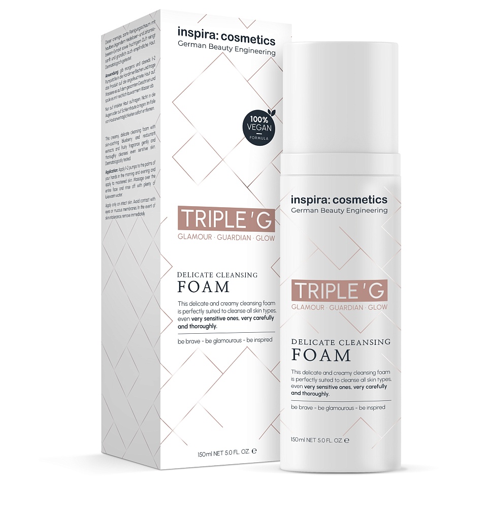 Мягкая очищающая пенка для умывания